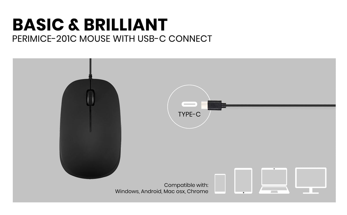 USB C mouse, mouse for USB type c