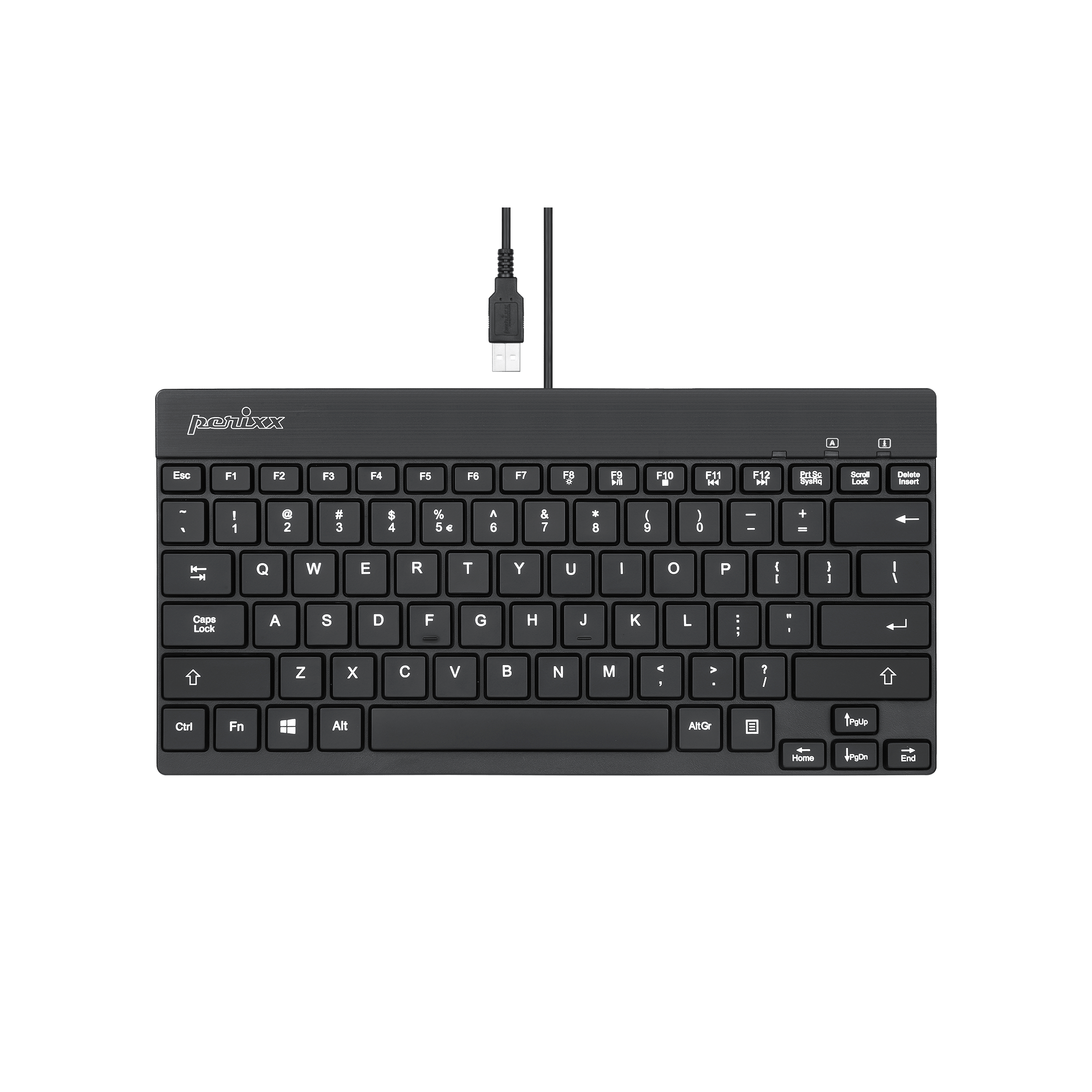 PERIBOARD-326 - Wired Mini Backlit Keyboard 70% - Perixx Europe