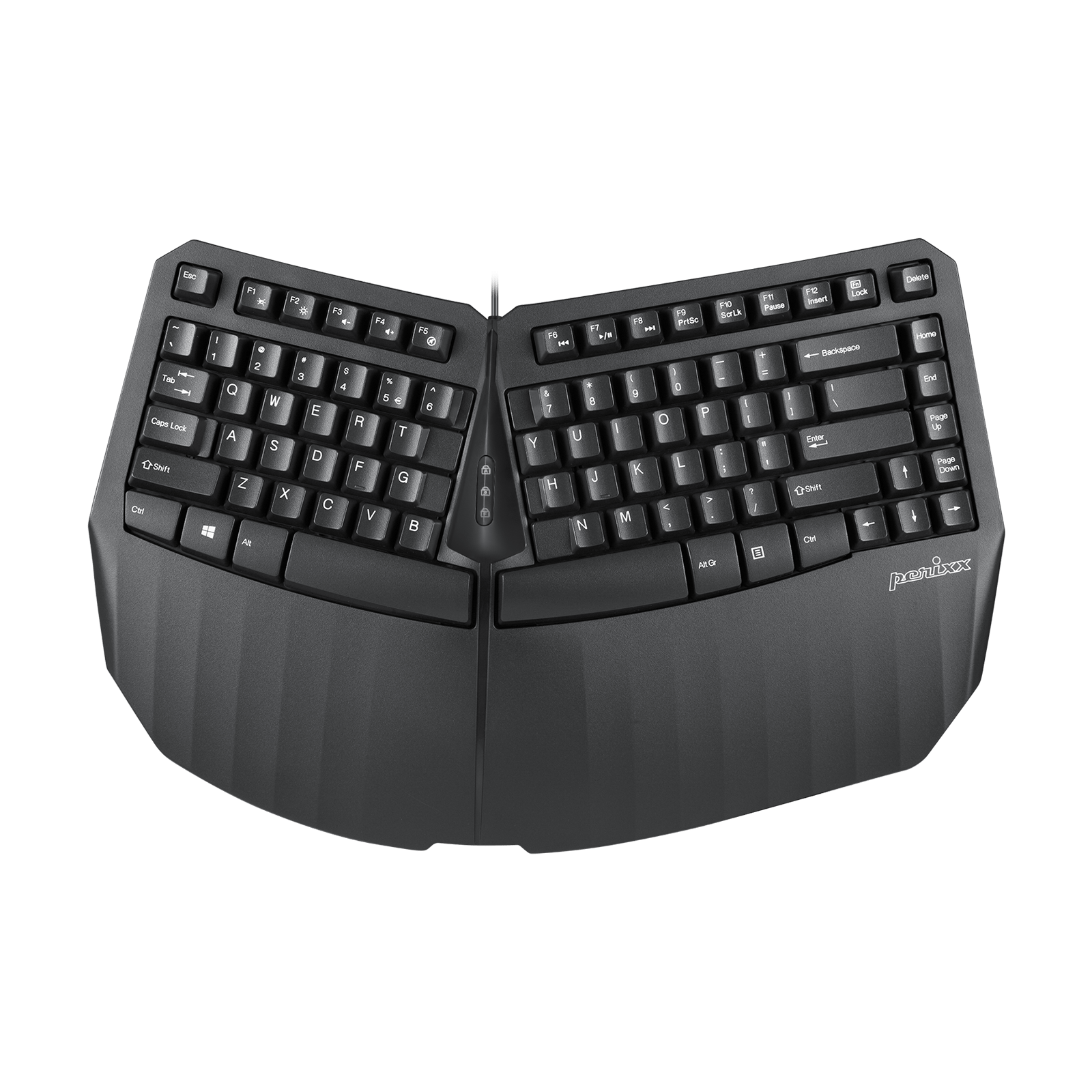 PERIBOARD-413 B - Wired Compact 75% Ergonomic Keyboard - Perixx Europe