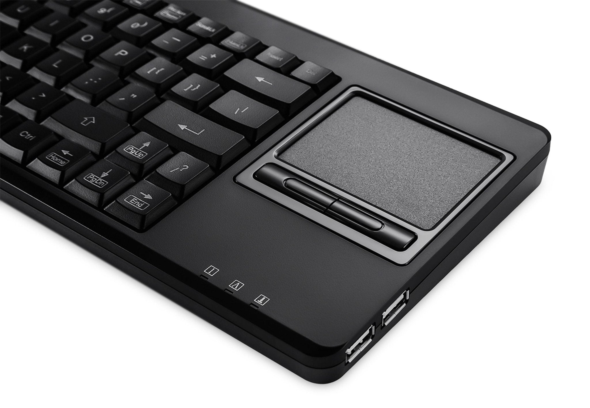PERIBOARD-515 H PLUS - Wired Touchpad Keyboard 75% Extra USB Ports - Perixx Europe