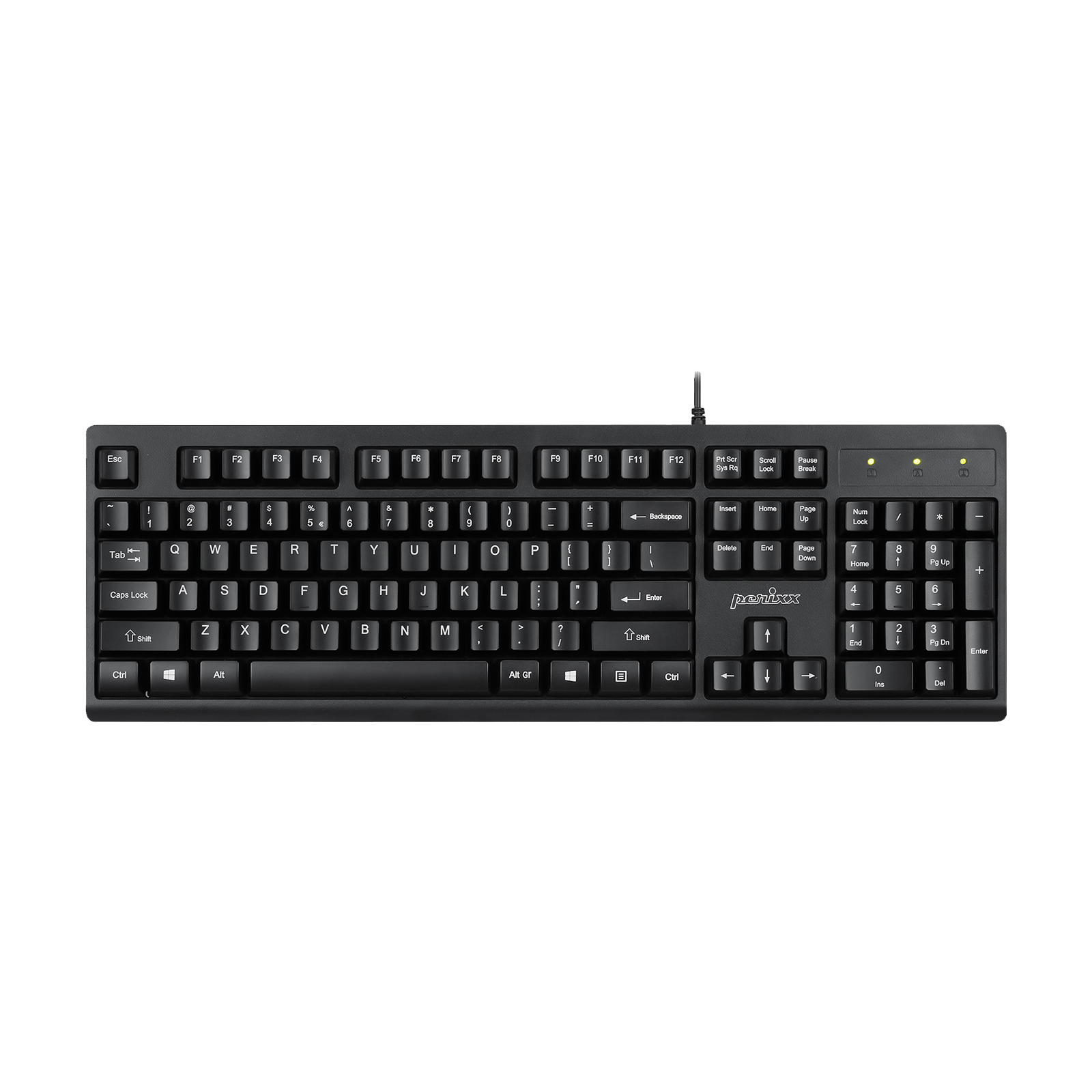 PERIBOARD-523 – Wired Waterproof and Dustproof Keyboard with TÜV certification - Perixx Europe