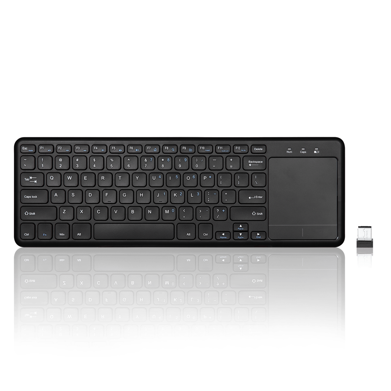 PERIBOARD-716 III - Wireless Touchpad Keyboard 75% Scissor Keys - Perixx Europe