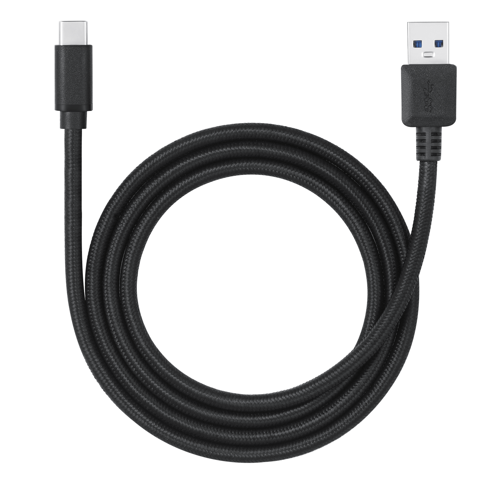 PERIPRO-407 - USB-C to USB-A Braided Cable Adapter High Speed Transfer - Perixx Europe