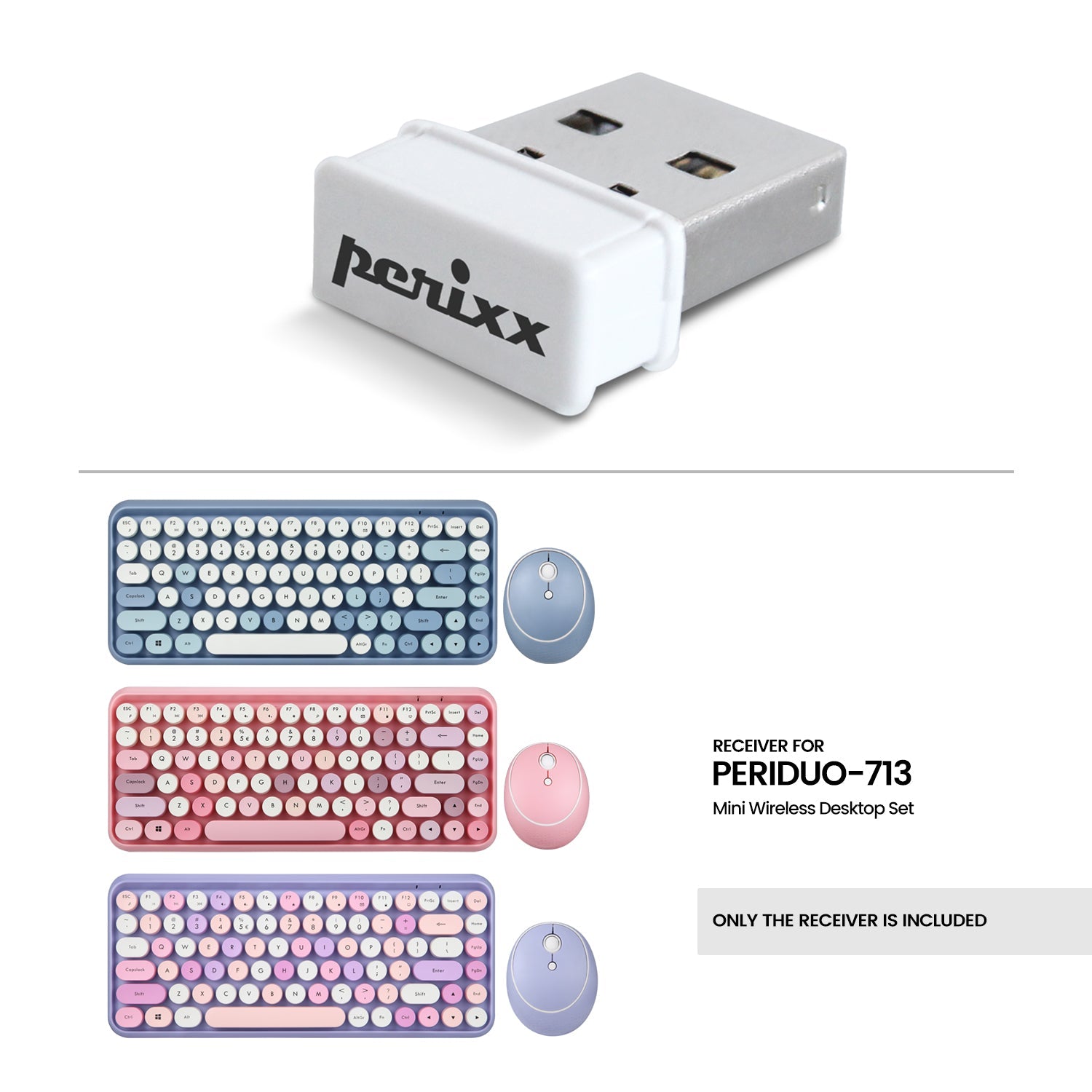 USB dongle receiver for PERIDUO-713 - Perixx Europe