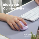 PERIMICE-802 PL - Bluetooth Pink Mini Mouse 1000 DPI - Purple