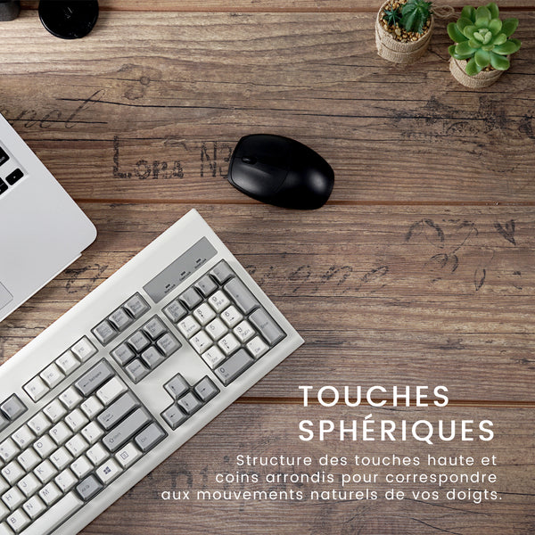 CLAVIER INCURVÉE CONFORTABLE