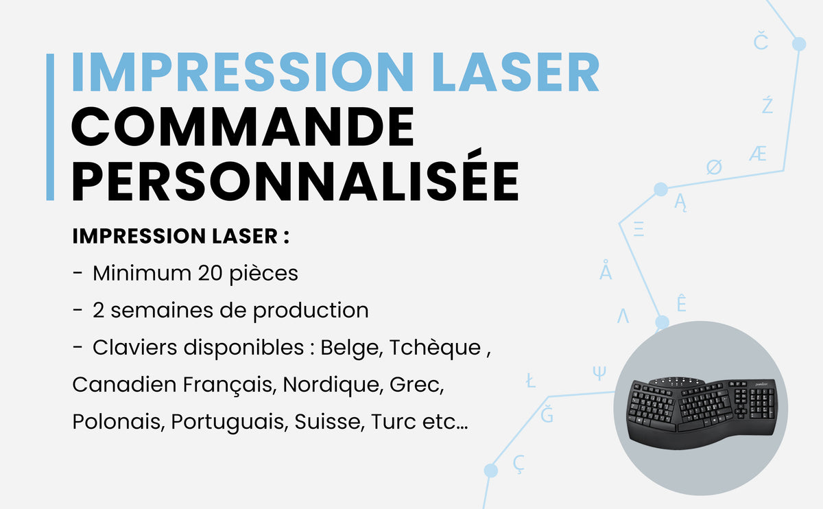 Impression laser personnalisés