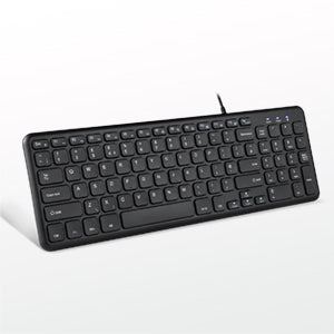 SCHLANKE UND KOMPAKTE TASTATUR PERIBOARD-213B