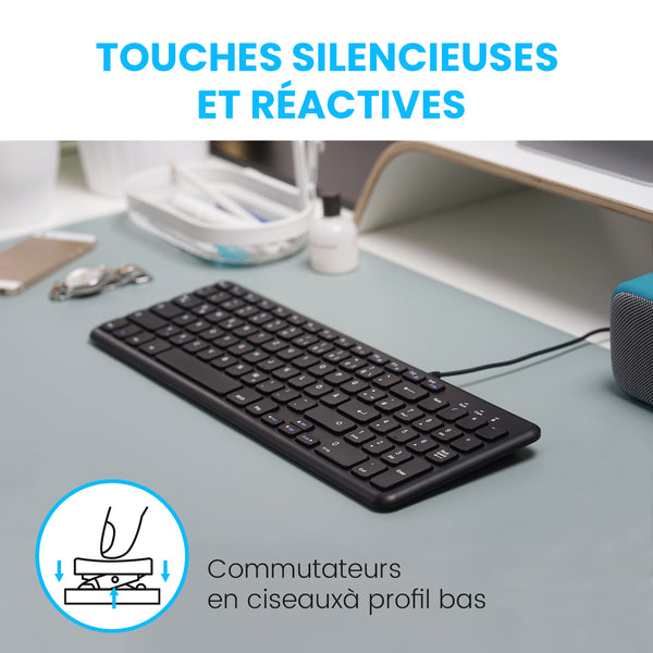 DES TOUCHES À CISEAUX SILENCIEUSES