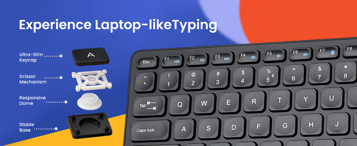 Experience Laptop-likeTyping