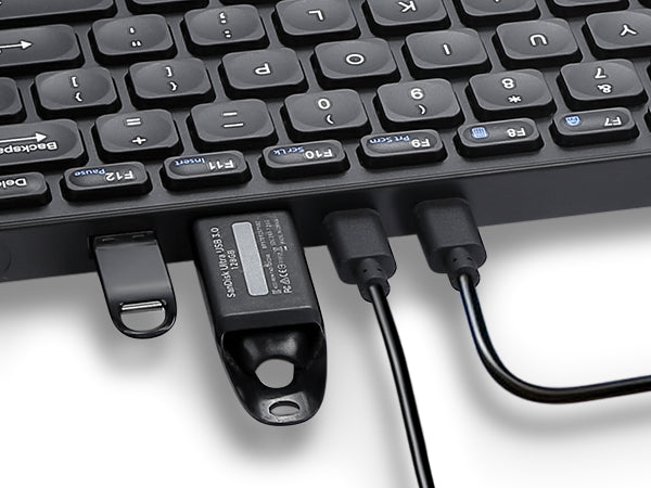 2 ports USB-A et 2 ports USB-C intégrés