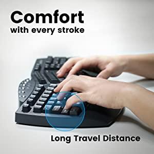 Comfortable Typing Experience