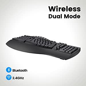 Dual Mode between 2.4GHz and Bluetooth 4.0