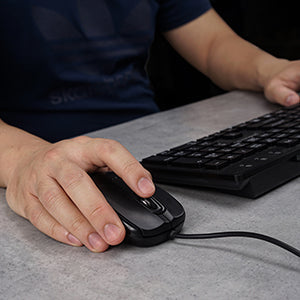PRECISE PS/2 OPTICAL MOUSE INCLUDED