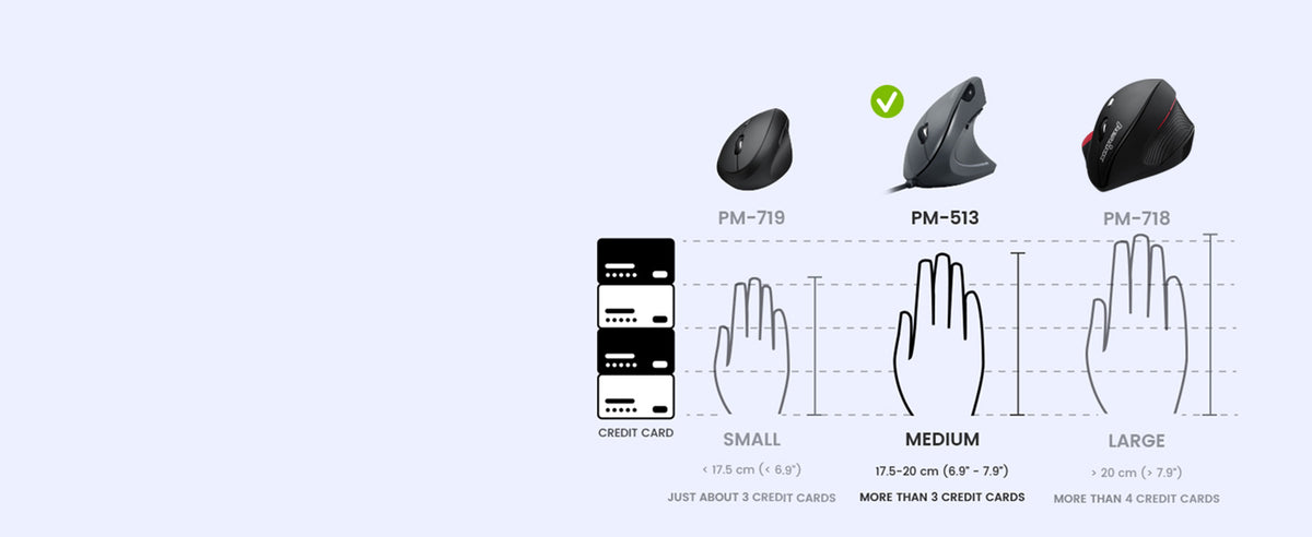 For Medium and Large Hand-Size