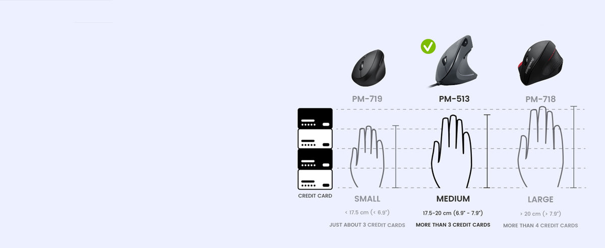 For Medium and Large Hand-Size