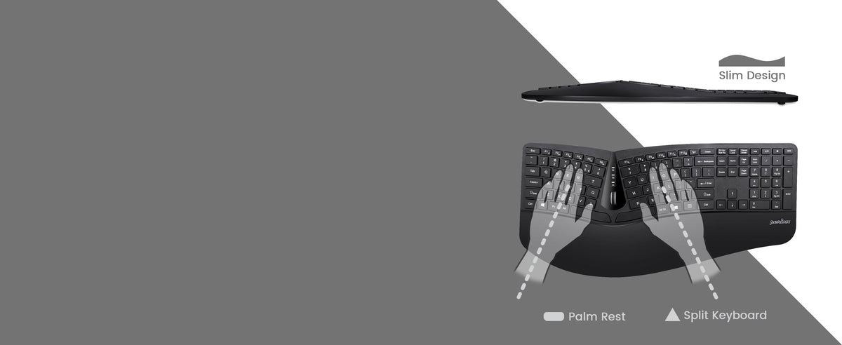Clavier compact à division 3D