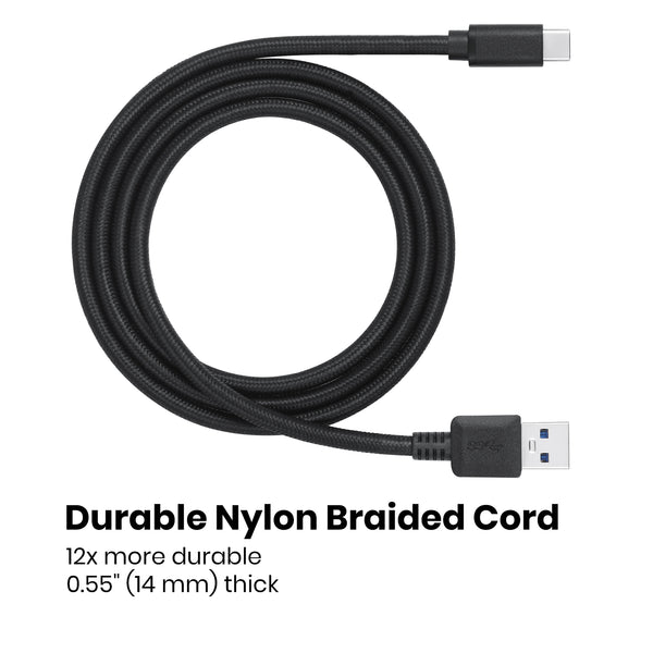 Câble en nylon tressé résistant