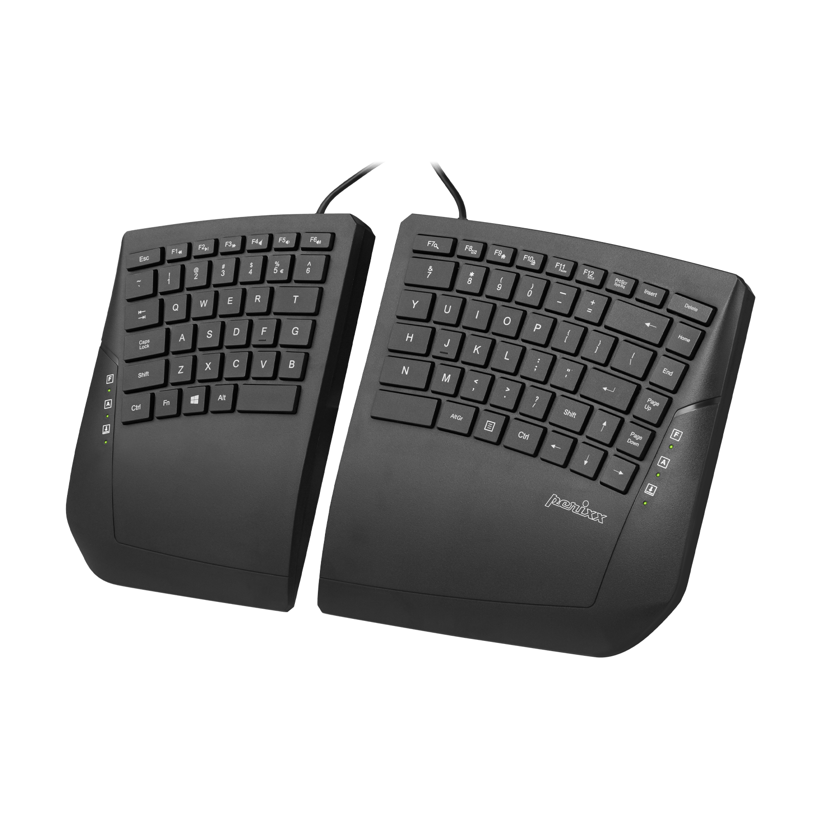 Split Angled Keyboard Ergonomic Keyboards – Perixx Europe
