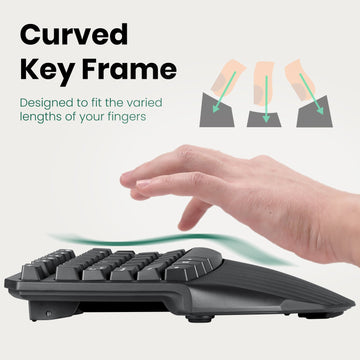 Perixx Periboard-624B Draadloos Ergonomisch Gesplits Toetsenbord Gesplitst Compact Design Tkl Verstelbare Splitsing En Hoogte Qwerty Us 767342151 Perixx Periboard-624B Draadloos Ergonomisch Gesplits Toetsenbord Gesplitst Compact Design Tkl Verstelbare Splitsing En Hoogte Qwerty Us 767342151