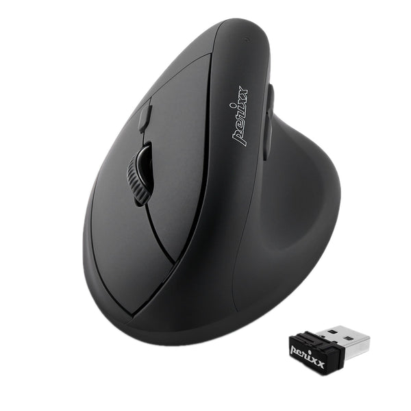 Perixx PERIMICE-713, Wireless Mouse Ergonomico Verticale - 7