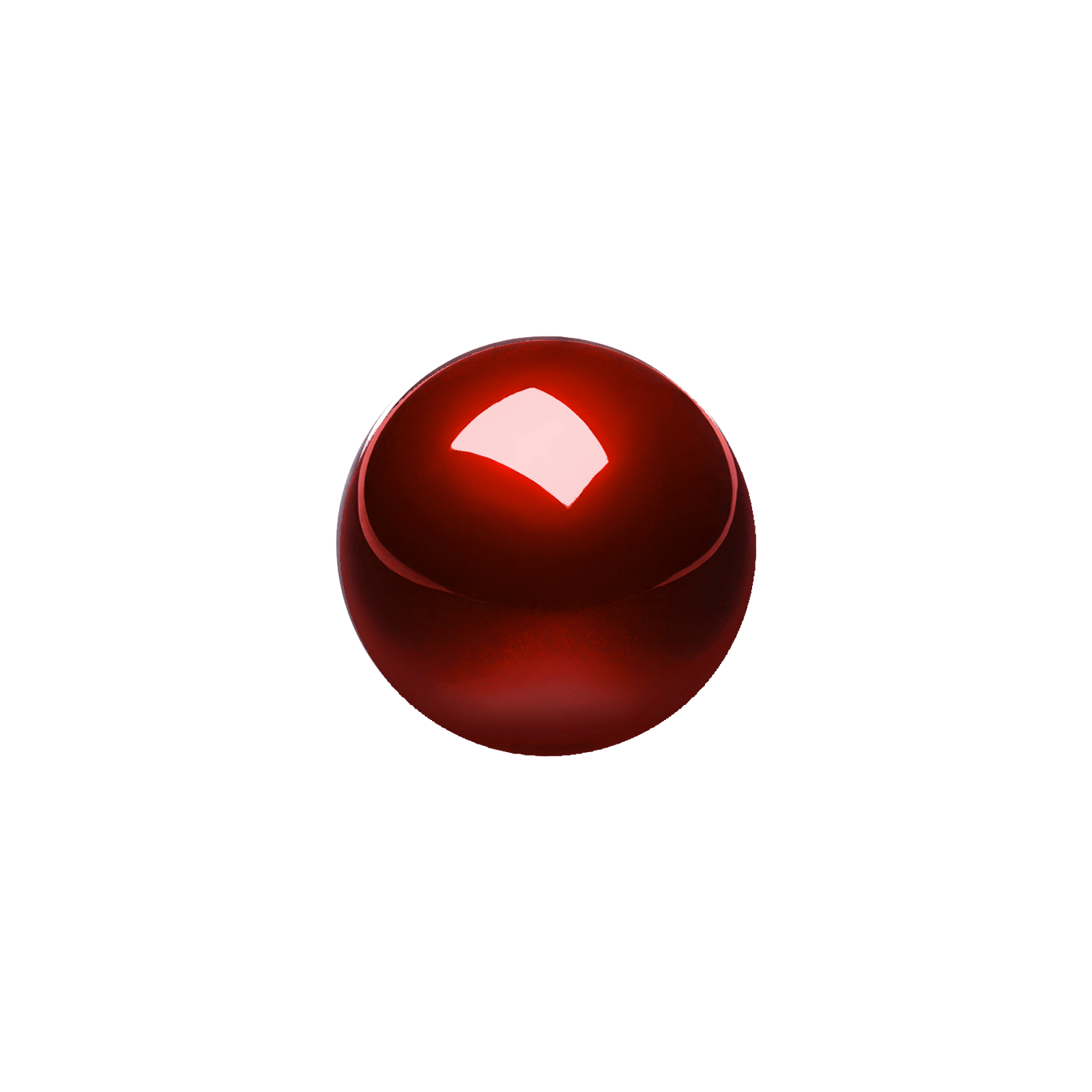 PERIPRO-304 GLR- Glossy Red 55 mm Trackball - Perixx Europe