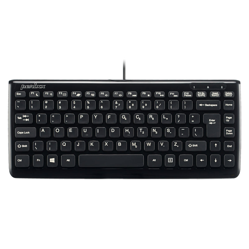 PERIBOARD-407 B - Wired 75% Keyboard in Dvorak layout