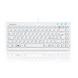 PERIBOARD-407 W - Wired White Mini Keyboard