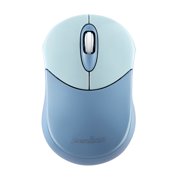PERIMICE-802 BL - Bluetooth Blue Mini Mouse 1000 DPI - Blue