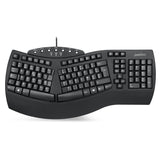 PERIBOARD-512 B - Wired Ergonomic Keyboard 100% in FR layout
