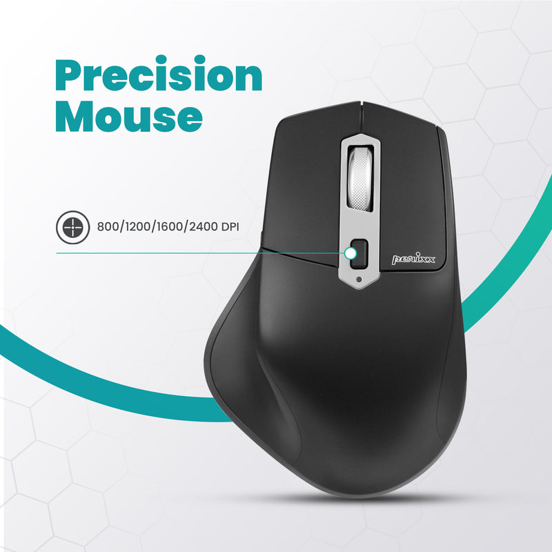 PERIMICE-803A - Wireless Ergonomic Sculpted Mouse