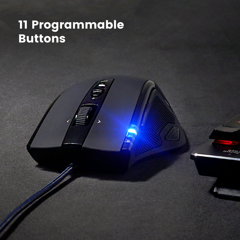 MX-2000 - Programmable Gaming Mouse up to 5600 dpi with 11 buttons
