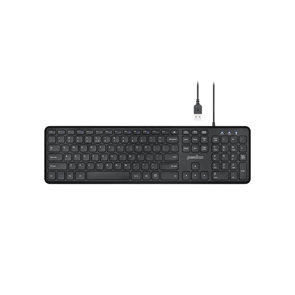 PERIBOARD-210 - Wired Standard Keyboard Quiet Scissor Keys