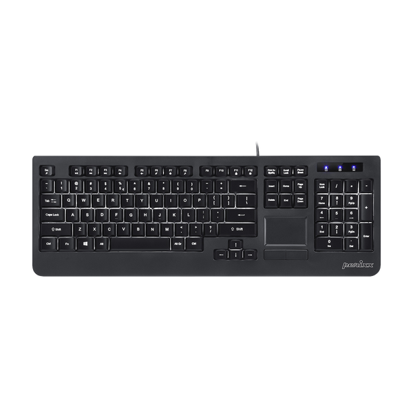 PERIBOARD-513 - Wired Touchpad Keyboard 100%.