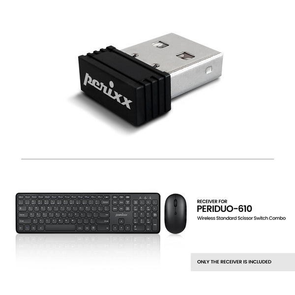 Récepteur dongle USB pour PERIDUO-610-Noir