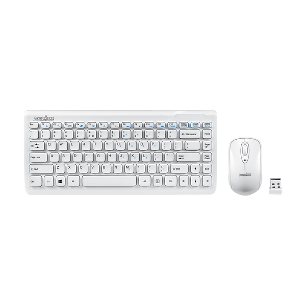 PERIDUO-707 W PLUS - Wireless White Mini Combo (75% keyboard)