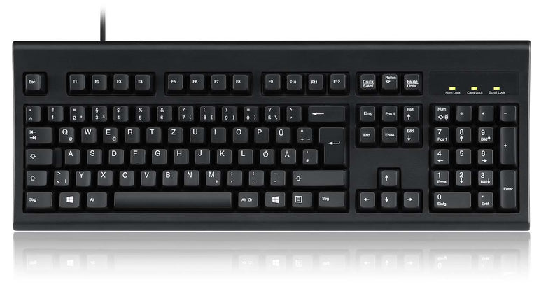 PERIBOARD-106 B - Wired Black Standard Keyboard