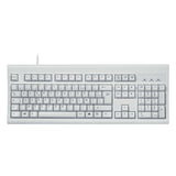 PERIBOARD-106 W - Wired White Standard Keyboard