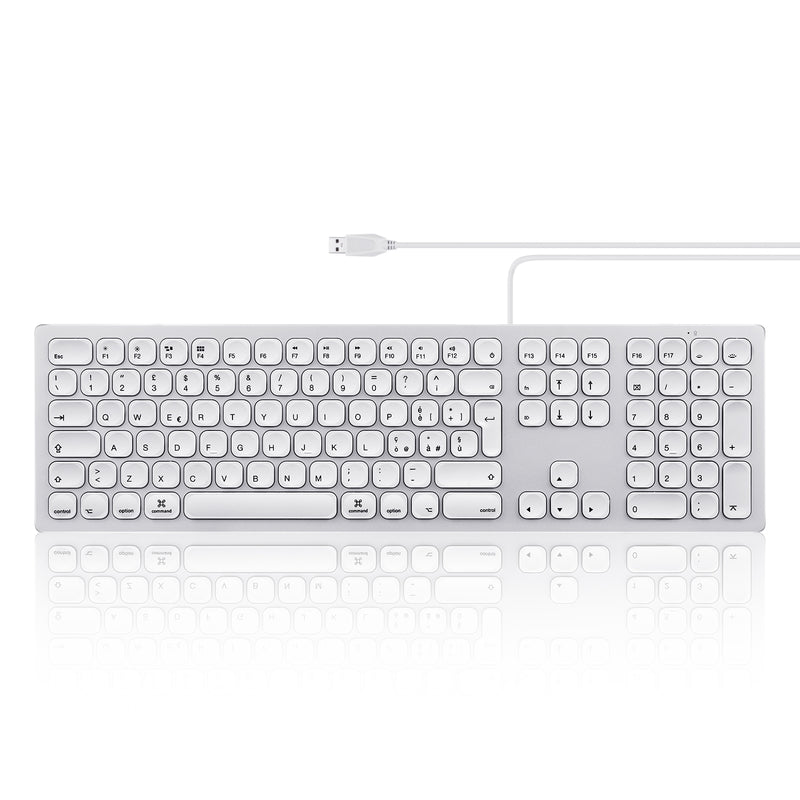 PERIBOARD-325 - Backlit Mac Keyboard Quiet key extra USB ports with no manufacturer mark in italian layout