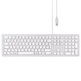 PERIBOARD-325 - Backlit Mac Keyboard Quiet key extra USB ports with no manufacturer mark in UK layout