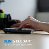 PERIBOARD-326 - Wired Mini Backlit Keyboard 70%. Slim and Elegant 10.7/5.4/0.59'' (27.6/13.8/1.5 cm).