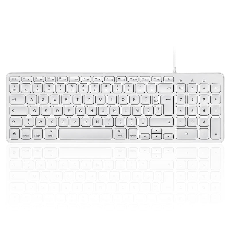PERIBOARD-333M - Wired Compact Backlit Scissor Keyboard for Mac