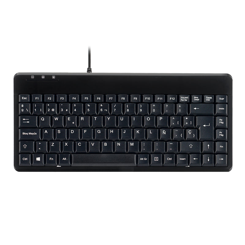 PERIBOARD-409 P - Mini 75% PS/2 Keyboard in spanish layout
