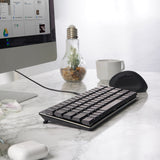 PERIBOARD-428 - Wired Backlit Mechanical Keyboard 65% on your desk