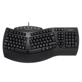 PERIBOARD-512 B - Wired Ergonomic Keyboard 100% in BÉPO layout