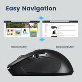PERIMICE-611 Wireless Mini Mouse, Portable Mouse for Laptops and Tablets