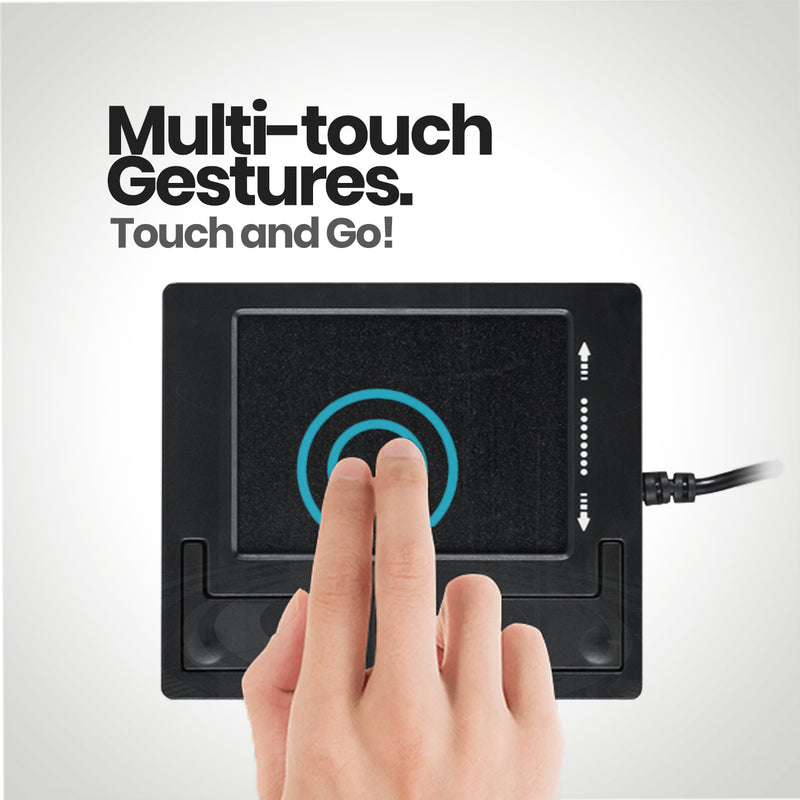 PERIPAD-501 II - Wired Touchpad with multi-touch gestures.