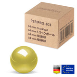 PERIPRO-303 GYL - Glossy Yellow 34mm Trackball with package