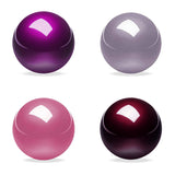 PERIPRO-303 X4A - Glossy 34mm Trackball Pack (Red, Purple, Pink, Lavender).