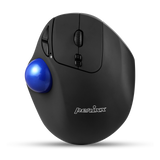 PERIPRO-801 - Bluetooth Ergonomic Vertical Trackball Mouse
